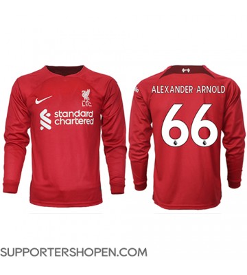 Liverpool Alexander-Arnold #66 Hemma Matchtröja 2022-23 Långärmad